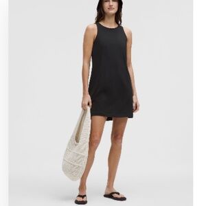 Lululemon Organic Cotton Cinched Waist Dress